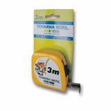 TRAČNI METER Z ZAPONKO TOVARNA MERIL KOVINE 3M X 13 MM