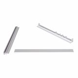 TRAČNICA DOPLAST 250 CM BREZ ROBA ENOTIRNA AL BELA