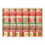 OKRASEK ZA JELKO R+W TRAK RDEČE/ZELENA BARVE. DEKO. 15-40 MM, 2-3.5 M