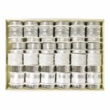 OKRASEK ZA JELKO R+W TRAK SREBRNE BARVE SORT. DEKO. 15-40 MM, 2-3.5 M