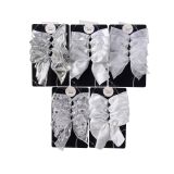 TRAK / VRVICA DECORIS PENTLJA BELE/SREBRNE BARVE 4/1 SORT