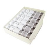 TRAK / VRVICA R+W SREBRNE/BELE BARVE SORT. DEKO.