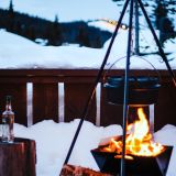 PRIPOMOČEK ZA PEKO VALHAL OUTDOOR TRIPOD STOJALO 175 CM