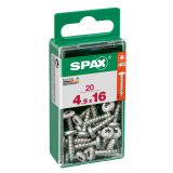 VIJAK CILINDRIČNA GLAVA SPAX TRX 4.5X16 V ZAVITKU 20 KOS