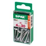 VIJAK CILINDRIČNA GLAVA SPAX TRX 4.5X30 V ZAVITKU 16 KOS