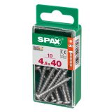 VIJAK CILINDRIČNA GLAVA SPAX TRX 4.5X40 V ZAVITKU 10 KOS