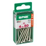 VIJAK CILINDRIČNA GLAVA SPAX TRX 4.5X50 V ZAVITKU 10 KOS