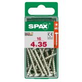 VIJAK CILINDRIČNA GLAVA SPAX TRX 4X35 V ZAVITKU 16 KOS