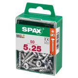 VIJAK CILINDRIČNA GLAVA SPAX TRX 5X25 V ZAVITKU 50 KOS