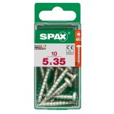 VIJAK CILINDRIČNA GLAVA SPAX TRX 5X35 V ZAVITKU 10 KOS