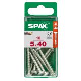 VIJAK CILINDRIČNA GLAVA SPAX TRX 5X40 V ZAVITKU 10 KOS