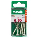 VIJAK CILINDRIČNA GLAVA SPAX TRX 5X50 V ZAVITKU 6 KOS