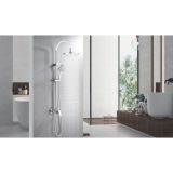 TUŠ SISTEM INTER CERAMIC ALISADO SILIKON/ MEDENINA KROM/BELA