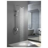 TUŠ SISTEM INTER CERAMIC Z TUŠ ROČKO 5 FUNKCIJ MAT SREBRNA