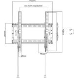 TV NOSILEC GOOBAY MONITOR NOS. STENSKI PRO TILT M 32" TO 55" 70KG 49
