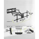 TV NOSILEC GOOBAY MONITOR NOS. STENSKI WIDE RANGE PRO FULLMOTION XL