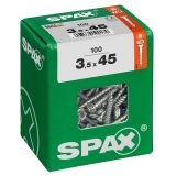 UNIVERZALNI VIJAK SPAX TX 3.5X45 WIROX A2F V ZAVITKU 100KOS
