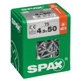 UNIVERZALNI VIJAK SPAX TX 4.5X50 WIROX A2F V ZAVITKU 75KOS