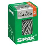 UNIVERZALNI VIJAK SPAX TX 4.5X60 WIROX A2F V ZAVITKU 50KOS