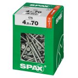 UNIVERZALNI VIJAK SPAX TX 4.5X70 WIROX A2F V ZAVITKU 175 KOS