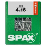UNIVERZALNI VIJAK SPAX TX 4X16 WIROX A2F V ZAVITKU 300 KOS