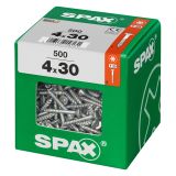 UNIVERZALNI VIJAK SPAX TX 4X30 WIROX A2F V ZAVITKU 500 KOS