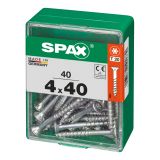 UNIVERZALNI VIJAK SPAX TX 4X40 WIROX A2F V ZAVITKU 40KOS