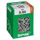 UNIVERZALNI VIJAK SPAX TX 5X50 WIROX A2F V ZAVITKU 300 KOS