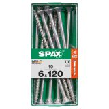 UNIVERZALNI VIJAK SPAX TX 6X120 WIROX A2F V ZAVITKU 10KOS