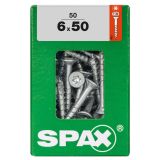 UNIVERZALNI VIJAK SPAX TX 6X50 WIROX A2F V ZAVITKU 50 KOS