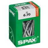 UNIVERZALNI VIJAK SPAX TX 6X70 WIROX A2F V ZAVITKU 30KOS