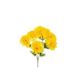 UMETNO CVETJE KRIZANTEMA, RUMENA