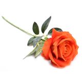 UMETNO CVETJE VRTNICA VEJICA 50CM ORANŽEN ŽAMET