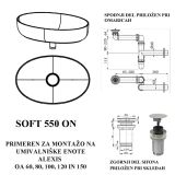 UMIVALNIK KOLPA SAN SOFT 550 KERROCK ON GLOSS