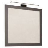 UMIVALNIŠKA ENOTA FEROTEHNA ETERNITY 70 GRAFIT MAT SR OGLEDALO S SVET. IN VTIČ.