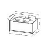 UMIVALNIŠKA ENOTA KOLPA SAN OUR 80 ANT RAMONA KERROCK UMIVALNIK