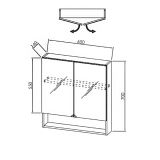 TOALETNA OMARICA KOLPA SAN TOE 65 WH