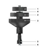 ORODJE ZA MEHANIKE UNIOR UNIV. CENTRIRNIK SKLOPKE ART. 2206