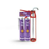 UNIVERZALNO LEPILO FIX 11 2X 300 ML + PIŠTOLA GRATIS