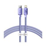 USB KABEL BASEUS KABEL USB-C/LIGHT. 20W BASEUS VIJOLIČEN 1.2M