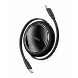 USB KABEL BASEUS KABEL USB-C/USB-C 1M 100W BASEUS, IZVLEČNI, ČRN