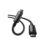 USB KABEL BASEUS KABEL USB-C/USB-C 240W BASEUS TUNGSTEN 2M ČRN