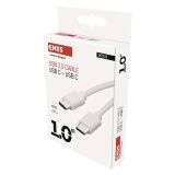USB KABEL EMOS USB 2.0 C/M-C/M 1M BELA SM7027W