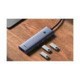 USB RAZDELILEC (HUB) BASEUS HUB POSTAJA, 5V1 USB-C BASEUS HDMI, 4XUSB 3.0