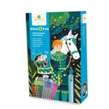 USTVARJALNI SET STICK'N FUN MOZAIK, DINOZAVRI