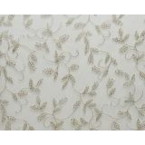 NAMIZNI TEKAČ V ROLI Z BLEŠČICAMI ZLAT, 35X200 CM