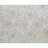 NAMIZNI TEKAČ V ROLI Z BLEŠČICAMI ZLAT, 35X200 CM