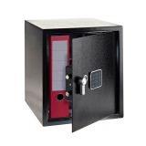 YALE TREZOR VALUE LARGE; VXŠXD 390X350X360 MM, 14,8 KG, 40 L,  Z ELEKTRONSKA KLJUČAVNICA IN DVEMA KLJUČEMA, ČRNI.