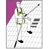 VAROVALNI PAS KRATOS CONFORT - SET ZA DELO NA STREHI FA8010500