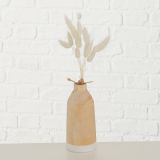 VAZA BOLTZE LESENA S CVETJEM, SORT